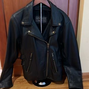 Leather Limited Motorcycle Black leather jacket